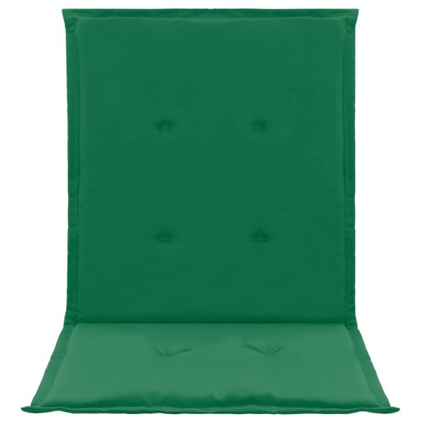 Almofadões lombares p/ cadeiras de jardim 2pcs oxford verde M 4