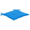 Almofadões p/ cadeiras jardim 4pcs 40x40x3 cm oxford azul 4