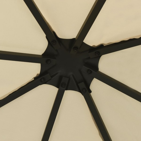 Cenador color crema 3x3 m M 2