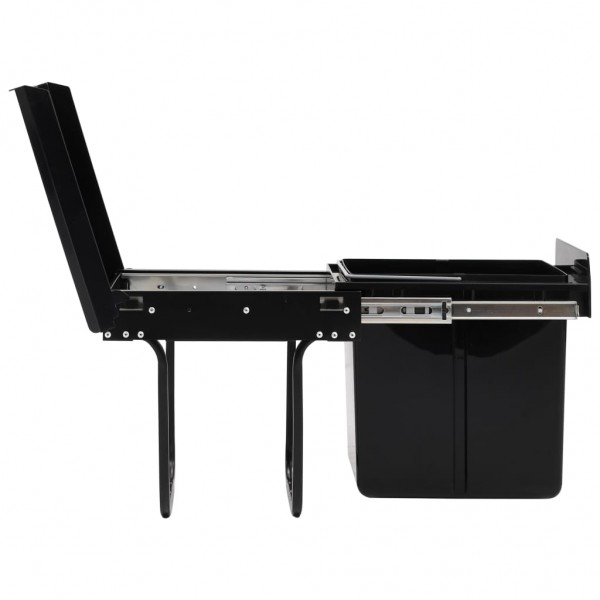 Balde do lixo de encastre no armário cozinha fecho suave 20 L M 5