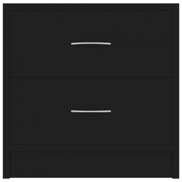 Mesa de cabeceira 40x30x40 cm derivados de madeira preto M 4