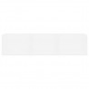 Estante de pared para CD madera contrachapada blanco 75x18x18cm 3