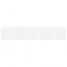Estante de pared para CD contrachapada blanco 100x18x18 cm 3