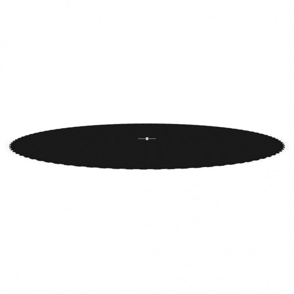 Lona de salto para cama elástica redonda tela negro 4.57 m M 3