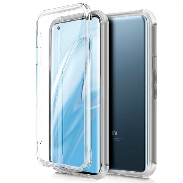 Funda COOL Silicona 3D para Xiaomi Mi 10 / Mi 10 Pro (Transparente Frontal + Trasera) D