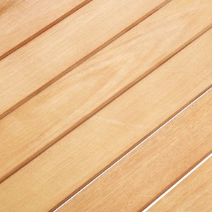 Set comedor jardín 7 pzas ratán sintético y madera acacia gris H