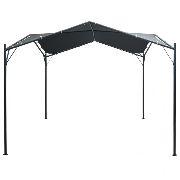 Cenador carpa de acero gris antracita 3x3 m M 2