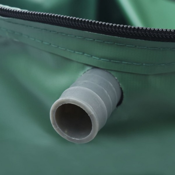 Depósito de agua de lluvia plegable con espita 1350 L M 2