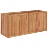 Arriate de madera maciza de teca 150x50x70 cm 1