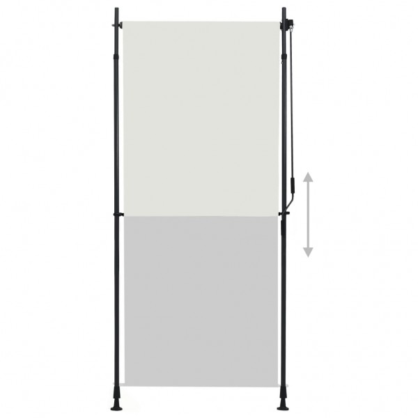 Estore de rolo para exterior 100x270 cm creme M 3