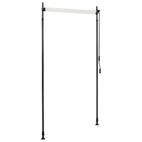 Estore de rolo para exterior 100x270 cm creme M 5