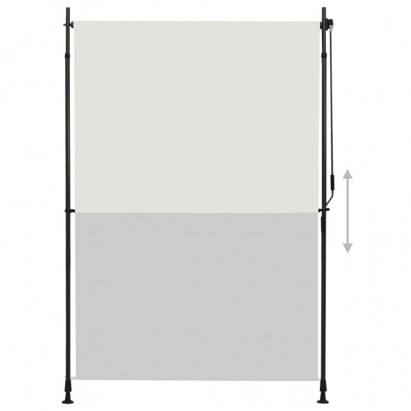 Estore de rolo para exterior 150x270 cm creme M 3