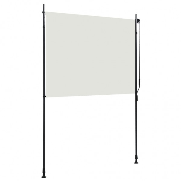 Estore de rolo para exterior 150x270 cm creme M 4
