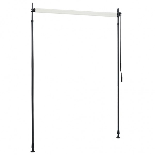 Estore de rolo para exterior 150x270 cm creme M 5