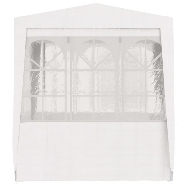 Carpa profesional para fiestas con paredes blanco 90 g/m² 2x2 m M 5