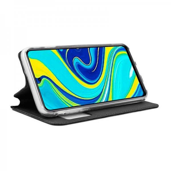 Fundação COOL Capa de Flip para Xiaomi Redmi Note 9S / Nota 9 Pro Black Lise M 2