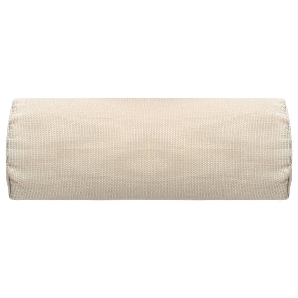 Encosto cabeça cadeira de pátio 40x7.5x15 cm textilene creme M 2