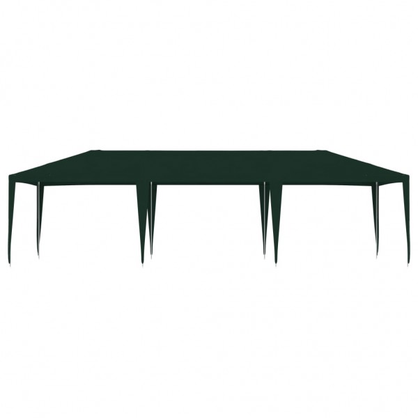 Carpa profesional para celebraciones verde 90 g/m² 4x9 m M 3