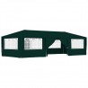 Carpa profesional para fiestas con paredes verde 90 g/m² 4x9 m 5