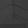 Gazebo com cortinas 600x298x270 cm antracite 2