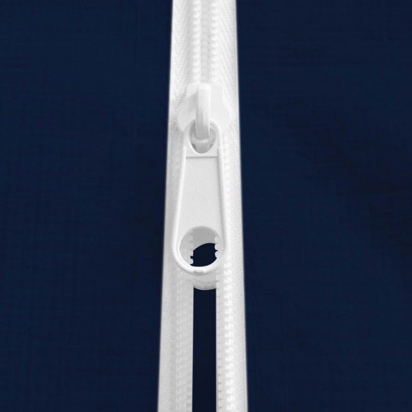 Tenda festas profissional c/ paredes laterais 4x4m 90g/m² azul M 3