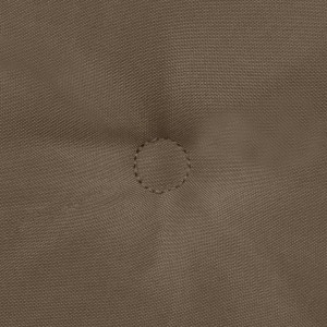 Almofadões lombares p/ cadeiras de jardim 2pcs oxford cinza-ac. H