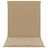 Almofadões lombares p/ cadeiras de jardim 2pcs oxford bege 4