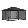 Gazebo com redes 300x400x265 cm antracite 1