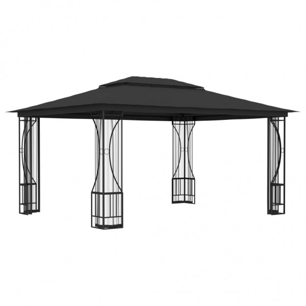 Gazebo com redes 300x400x265 cm antracite M 5