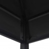 Gazebo de churrasco 240x150x255 cm aço antracite 5