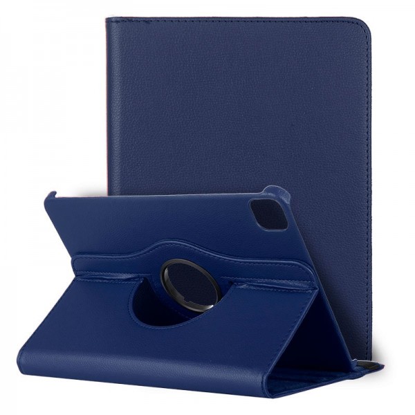 Funda COOL para iPad Pro 11 pulg (2020 / 2021) / iPad Air 4 2020 / iPad Air 5 2022 (10.9) Giratoria Polipiel Azul D