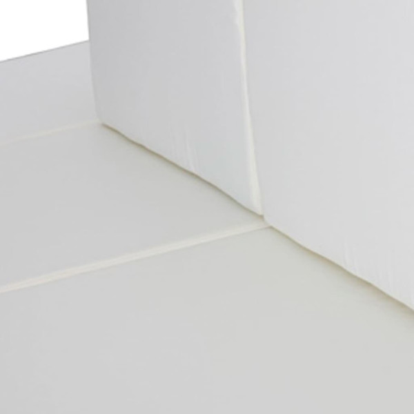 6 pcs conjunto lounge jardim c/ almofadões vime PE castanho M 5