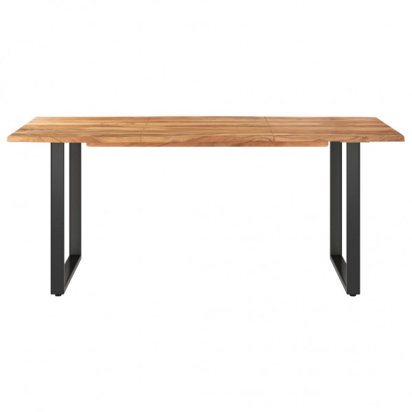 Mesa de jantar 180x90x76 cm madeira de acácia maciça M 3