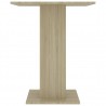 Mesa de bistrô 60x60x75 cm derivados de madeira carvalho sonoma 5