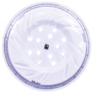 Lámpara LED sumergible flotante piscina mando distancia blanco H