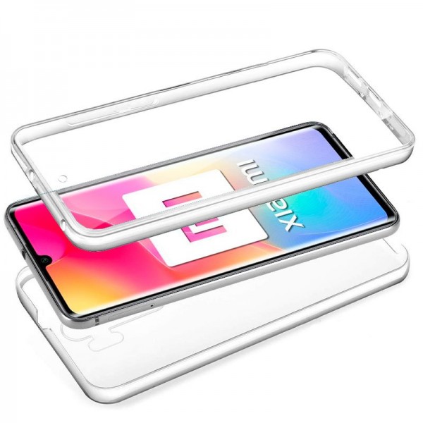 Fundação COOL Silicone 3D para Xiaomi My Note 10 Lite (Border Transparent + Trash) M 2