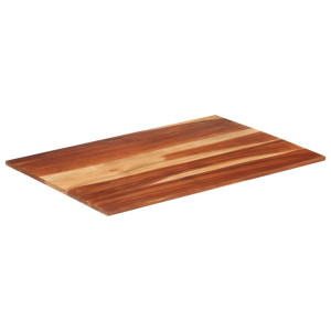 Superficie de mesa madera maciza de sheesham 15-16 mm 60x90 cm H