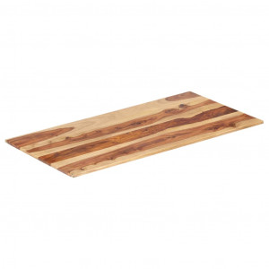 Superficie de mesa madera maciza de sheesham 15-16 mm 60x100 cm H