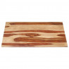 Superficie de mesa madera maciza de sheesham 15-16 mm 70x70 cm 3