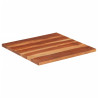 Superficie de mesa madera maciza de sheesham 25-27 mm 60x60 cm 2