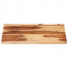 Superficie de mesa madera maciza de sheesham 25-27 mm 60x90 cm 3