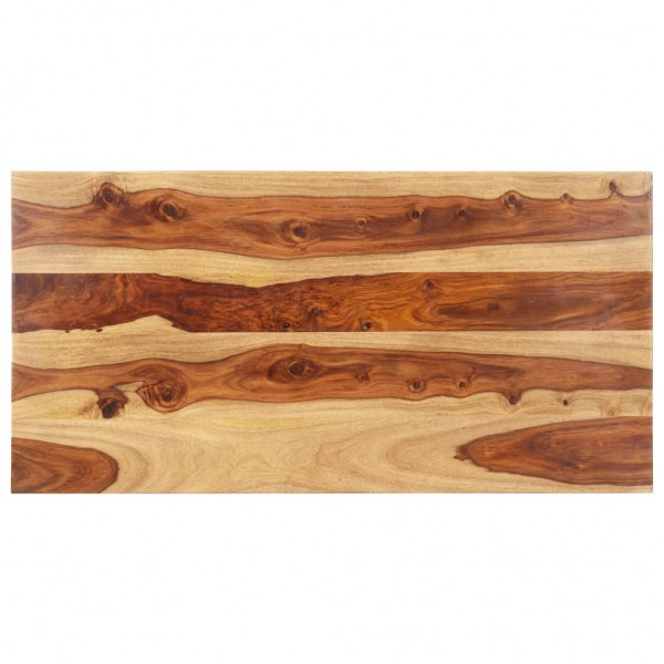 Superficie de mesa madera maciza de sheesham 25-27 mm 60x100 cm D