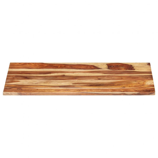 Superficie de mesa madera maciza de sheesham 25-27 mm 60x100 cm M 3