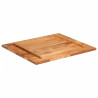 Tampo de mesa madeira de acácia maciça 25-27 mm 70x80 cm 3