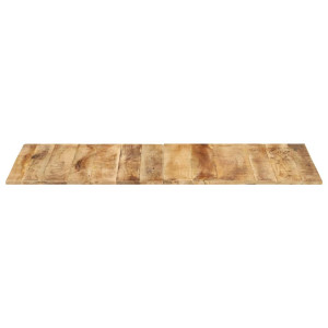 Superficie de mesa madera maciza de mango 15-16 mm 140x60 cm H