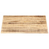 Superficie de mesa madera maciza de mango 15-16 mm 70x70 cm 3