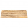 Superficie de mesa madera maciza de mango 25-27 mm 80x60 cm 3