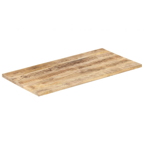 Superficie de mesa madera maciza de mango 25-27 mm 100x60 cm M 2