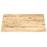 Superficie de mesa madera maciza de mango 25-27 mm 70x70 cm 3