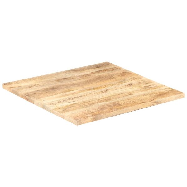 Superficie de mesa madera maciza de mango 25-27 mm 80x80 cm M 2